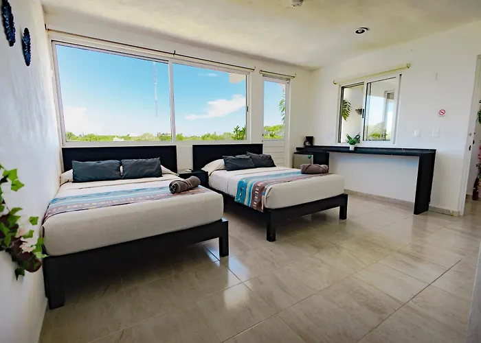 Hotel Palmas - Near The Puerto Morelos